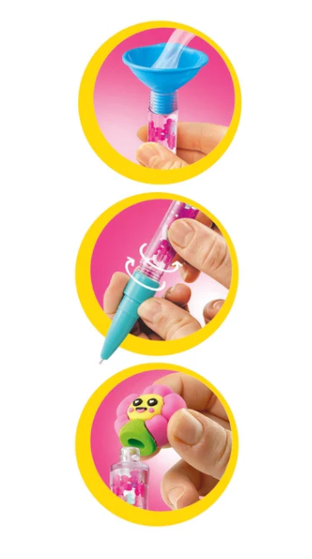 Kūrybinis tropinių rašiklių gamybos rinkinys „Clementoni Tropical Pens“