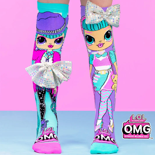 MADMIA kids socks L.O.L. O.M.G DISCO CANDY, size 6–99