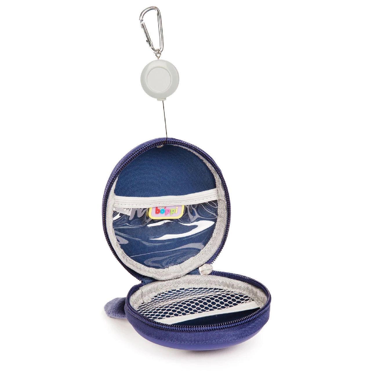 Kelioninis komplektas vaikams „Pingvinas“ su 3D pelekais, mėlynas